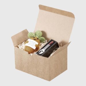 Kraft Boxes 6 x 4 x 3.5 for DIY Packaging of Baked Goods